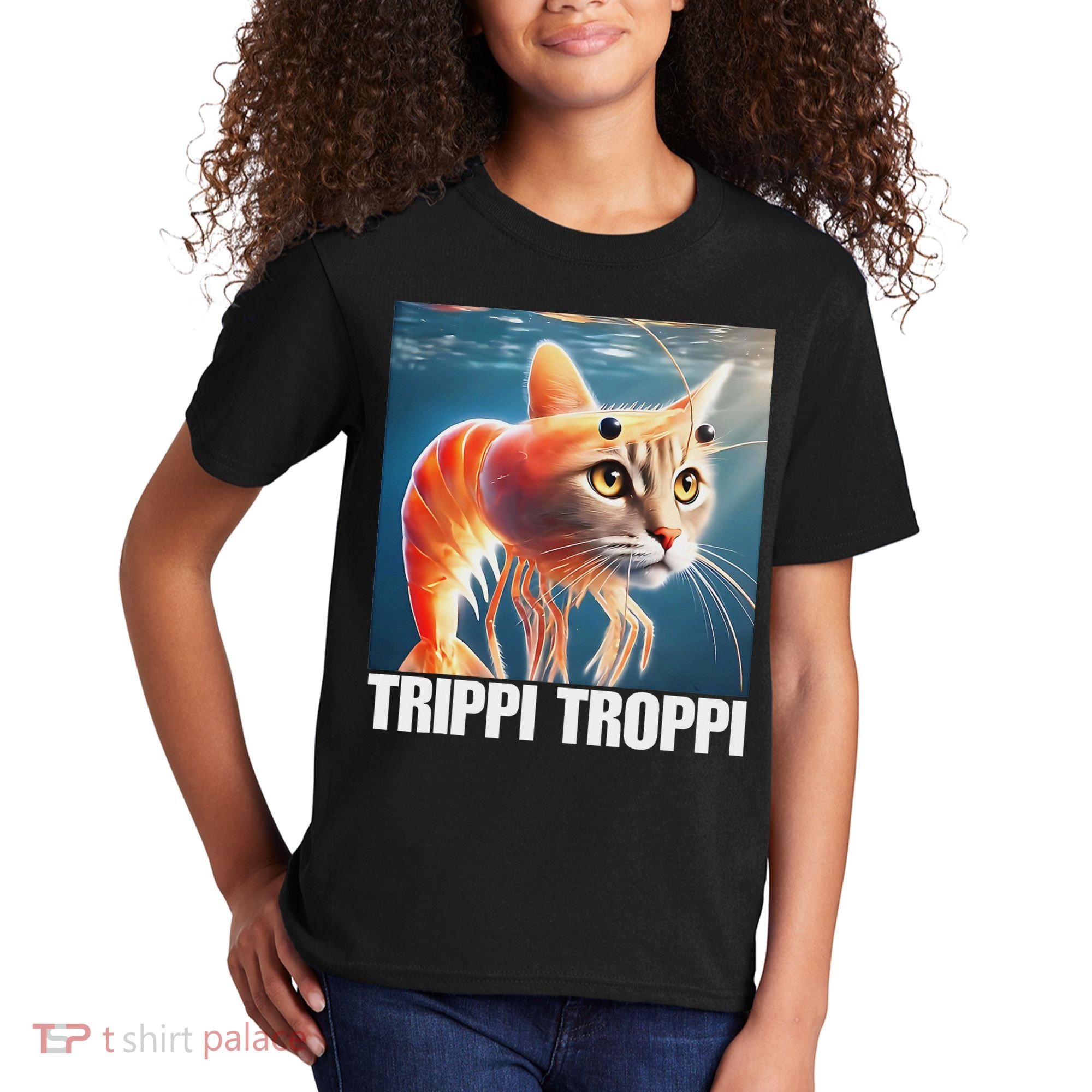 Trippi Troppi Italian Brainrot Meme Kids T-Shirt