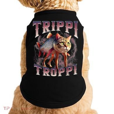  Trippi Troppi - Italian Brainrot Meme Cat Doggie Tank