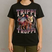  Trippi Troppi - Italian Brainrot Meme Cat T-Shirt thumb 4