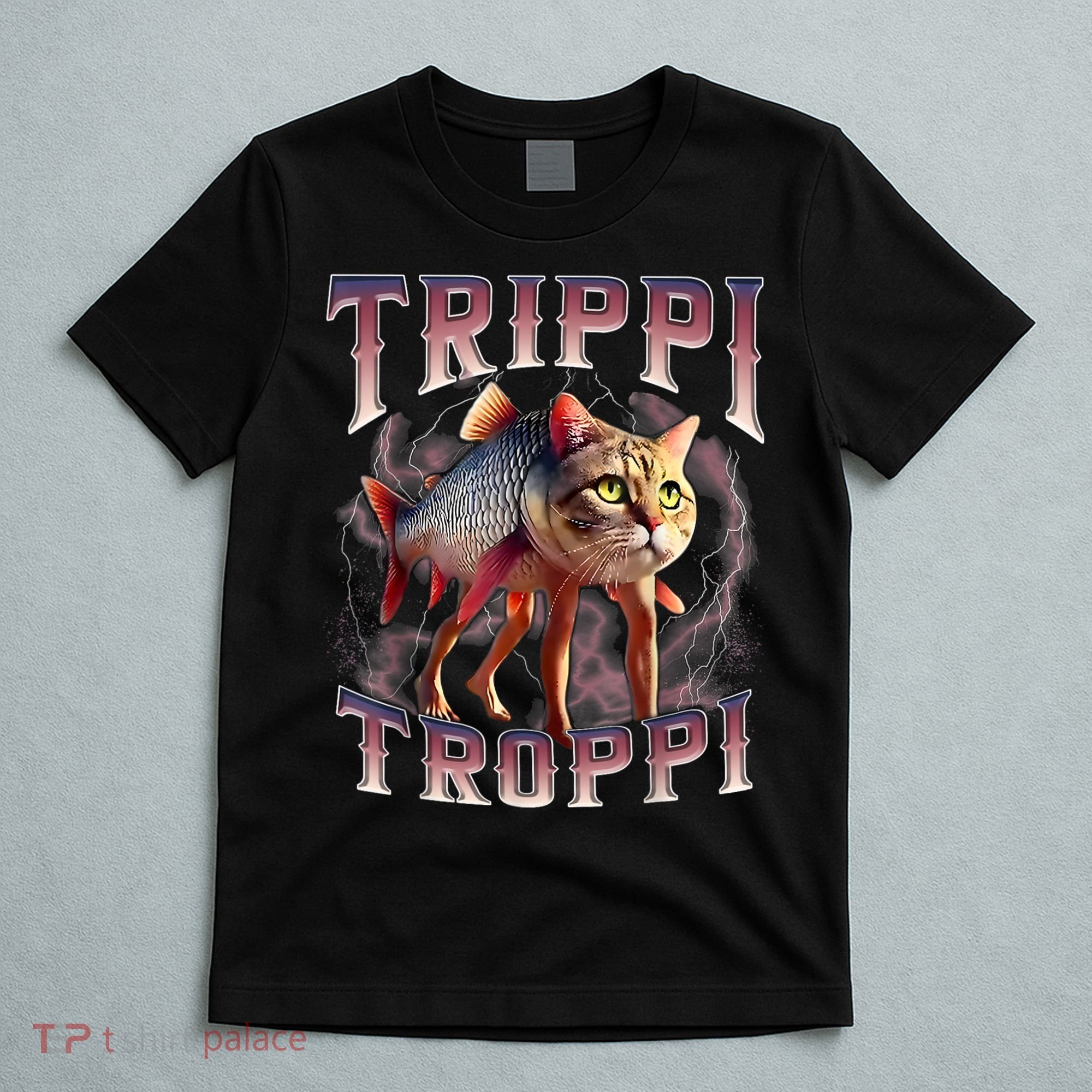  Trippi Troppi - Italian Brainrot Meme Cat T-Shirt
