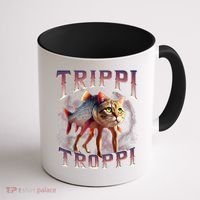 Trippi Troppi - Italian Brainrot Meme Cat Coffee Mug thumb 1