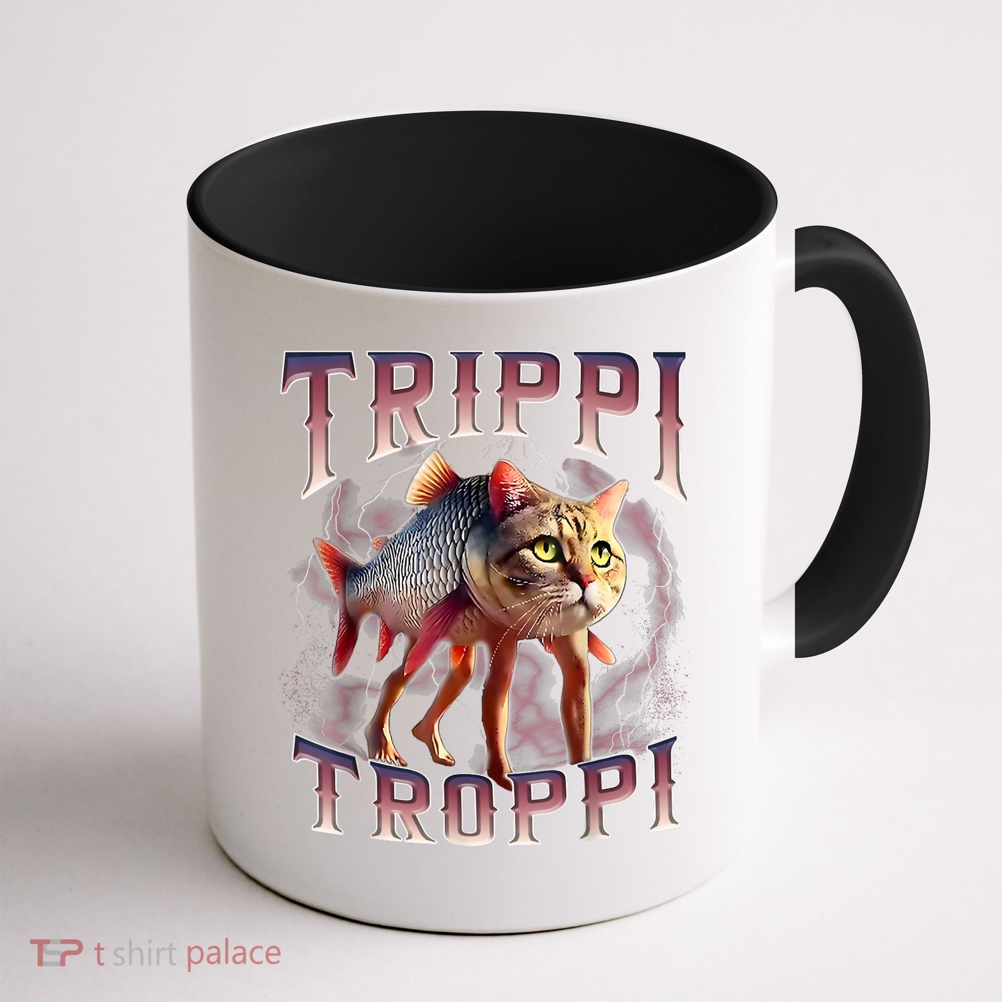  Trippi Troppi - Italian Brainrot Meme Cat Coffee Mug