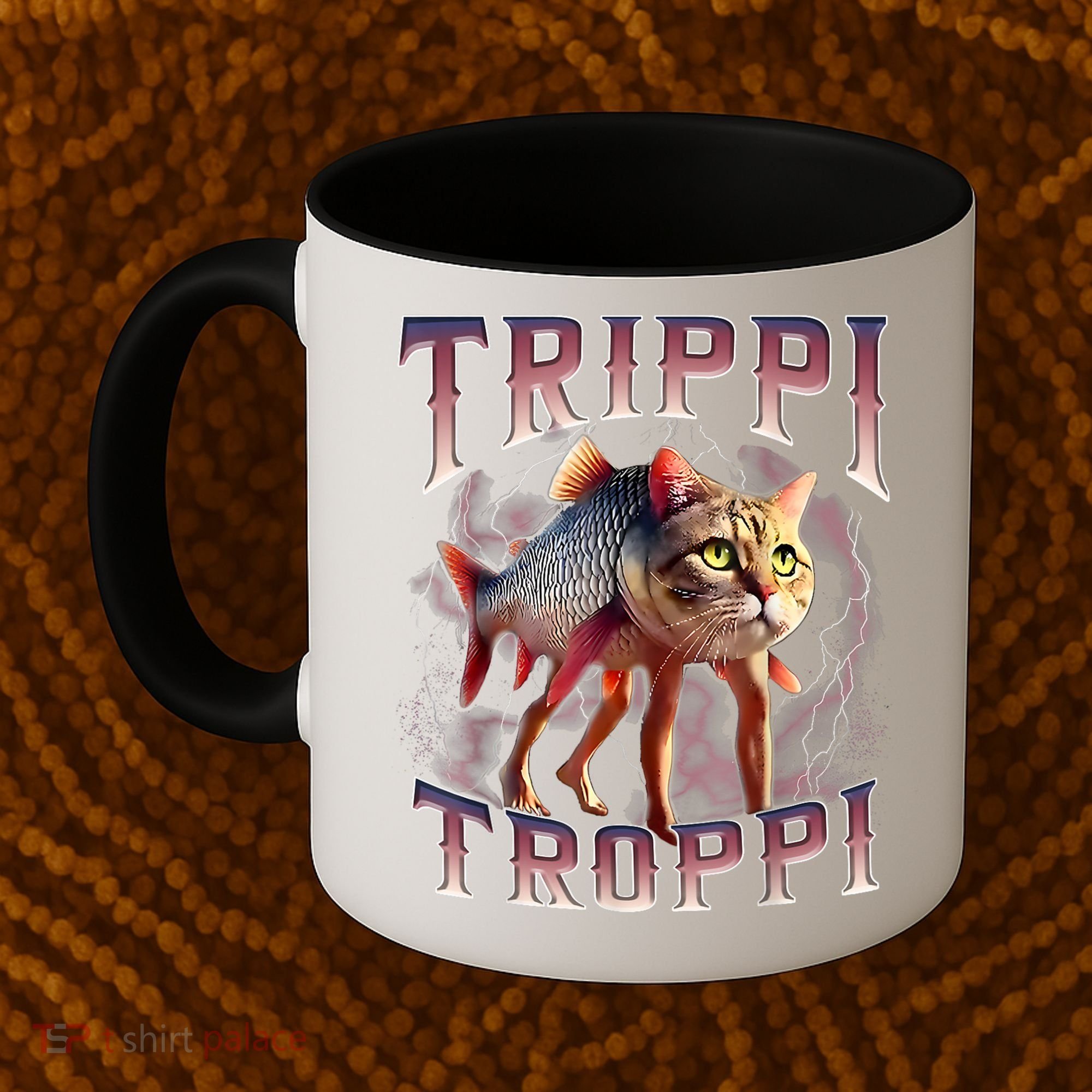  Trippi Troppi - Italian Brainrot Meme Cat Coffee Mug