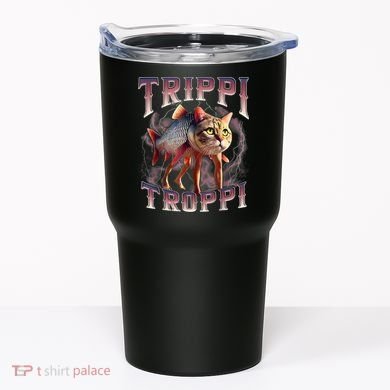  Trippi Troppi - Italian Brainrot Meme Cat Tumbler