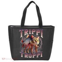  Trippi Troppi - Italian Brainrot Meme Cat Tote Bag thumb 0