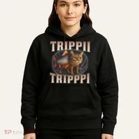  Trippi Troppi - Italian Brainrot Meme Cat Hoodie thumb 5