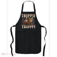  Trippi Troppi - Italian Brainrot Meme Cat Apron thumb 0
