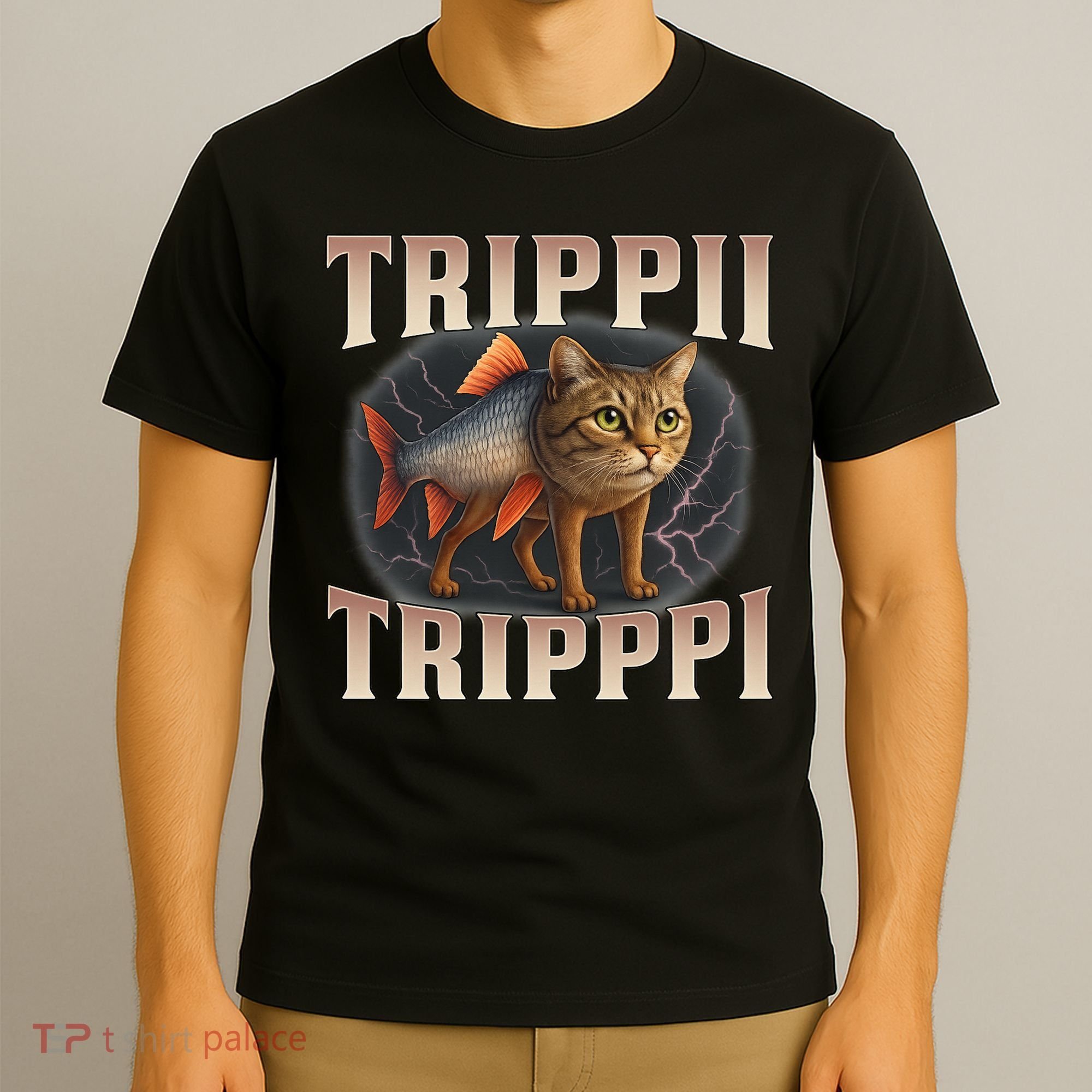  Trippi Troppi - Italian Brainrot Meme Cat T-Shirt