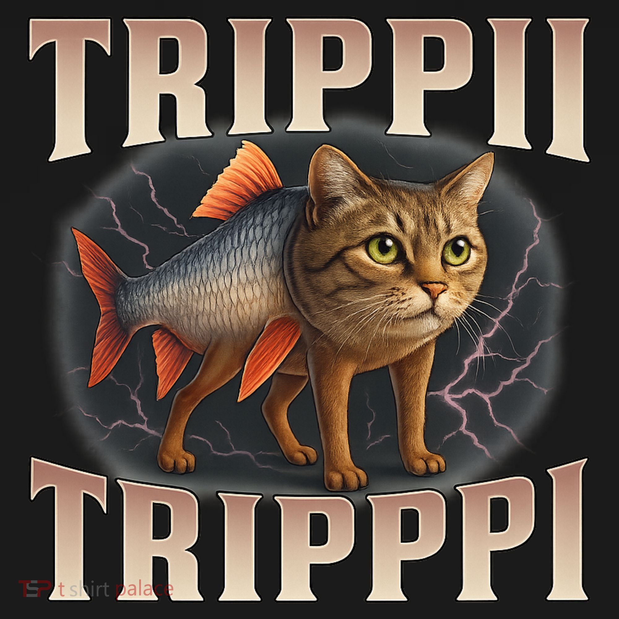  Trippi Troppi - Italian Brainrot Meme Cat Pajama Set