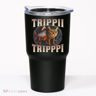  Trippi Troppi - Italian Brainrot Meme Cat Tumbler