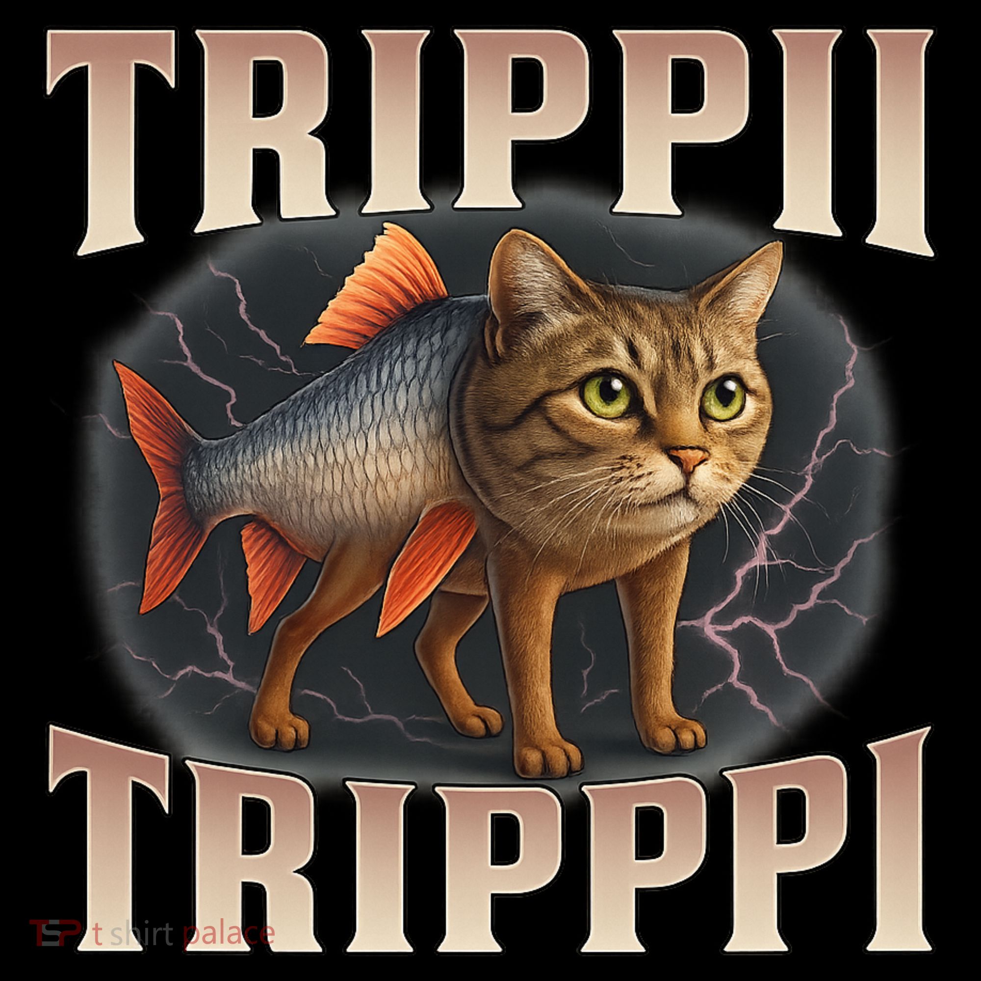  Trippi Troppi - Italian Brainrot Meme Cat Mousepad