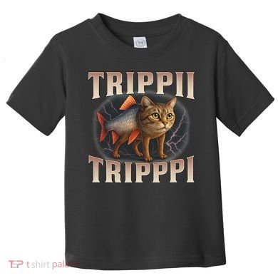  Trippi Troppi - Italian Brainrot Meme Cat Toddler T-Shirt