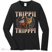 Trippi Troppi - Italian Brainrot Meme Cat Women's Long Sleeve Shirt thumb 0