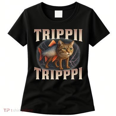  Trippi Troppi - Italian Brainrot Meme Cat Women's T-Shirt