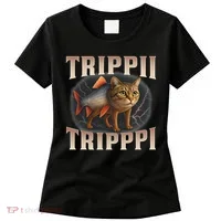  Trippi Troppi - Italian Brainrot Meme Cat Women's T-Shirt thumb 0