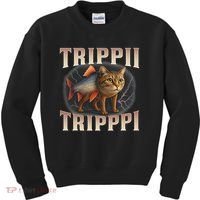  Trippi Troppi - Italian Brainrot Meme Cat Kids Sweatshirt thumb 0