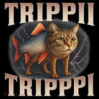  Trippi Troppi - Italian Brainrot Meme Cat Kids T-Shirt thumb 4