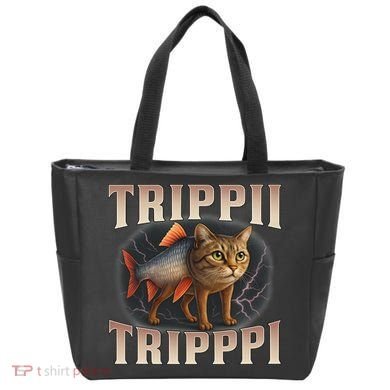  Trippi Troppi - Italian Brainrot Meme Cat Tote Bag