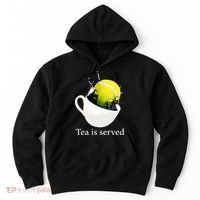 Tennis Tea Is Served Hoodie thumb 0