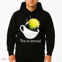 Tennis Tea Is Served Hoodie thumb 2