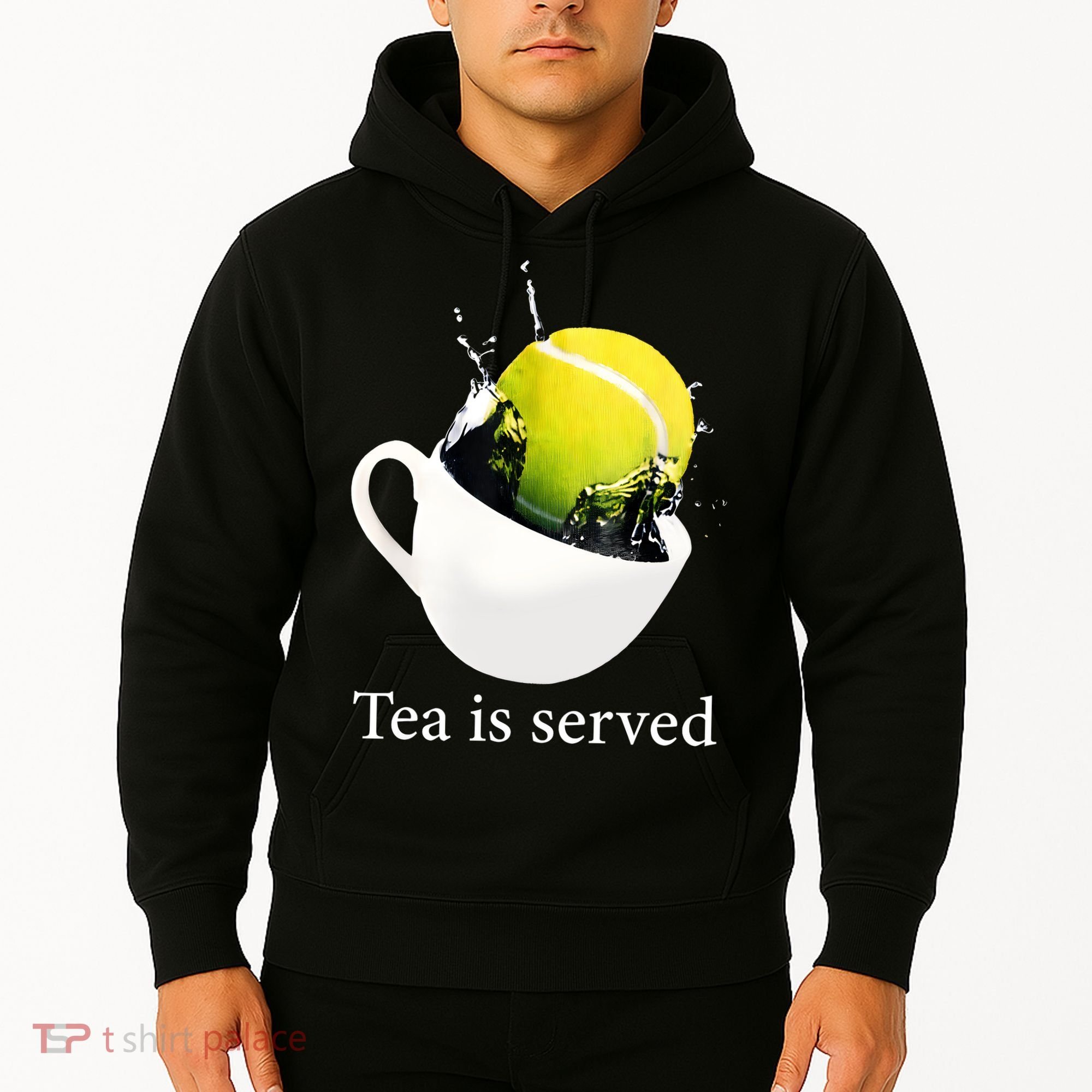 Tennis Tea Is Served Hoodie
