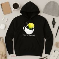 Tennis Tea Is Served Hoodie thumb 3