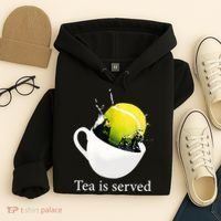 Tennis Tea Is Served Hoodie thumb 4
