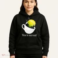 Tennis Tea Is Served Hoodie thumb 5