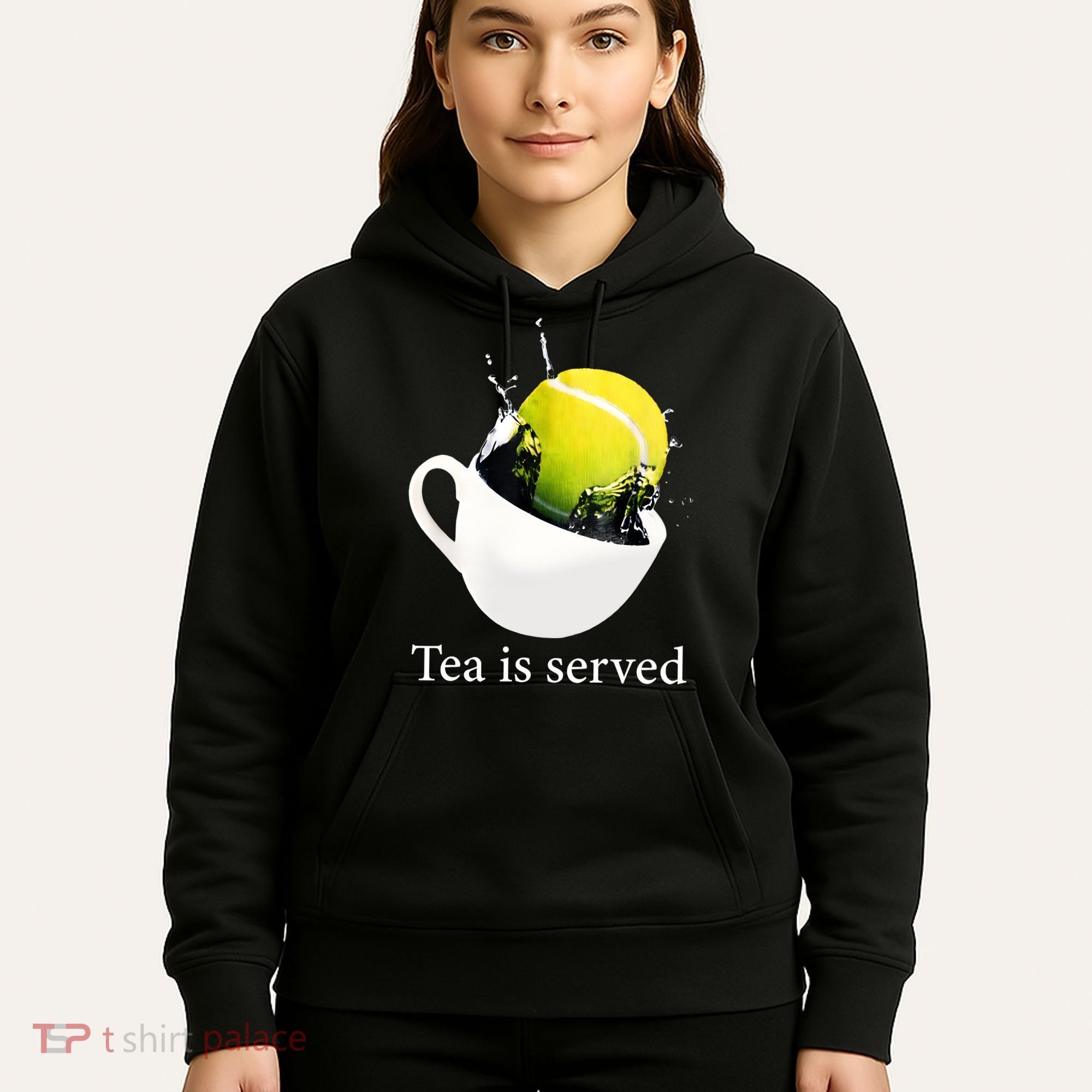 Tennis Tea Is Served Hoodie