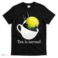 Tennis Tea Is Served T-Shirt thumb 0