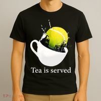 Tennis Tea Is Served T-Shirt thumb 3