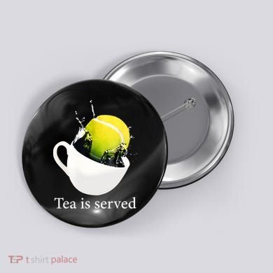 Tennis Tea Is Served Button