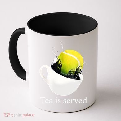 Tennis Tea Is Served Coffee Mug