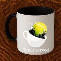 Tennis Tea Is Served Coffee Mug thumb 2