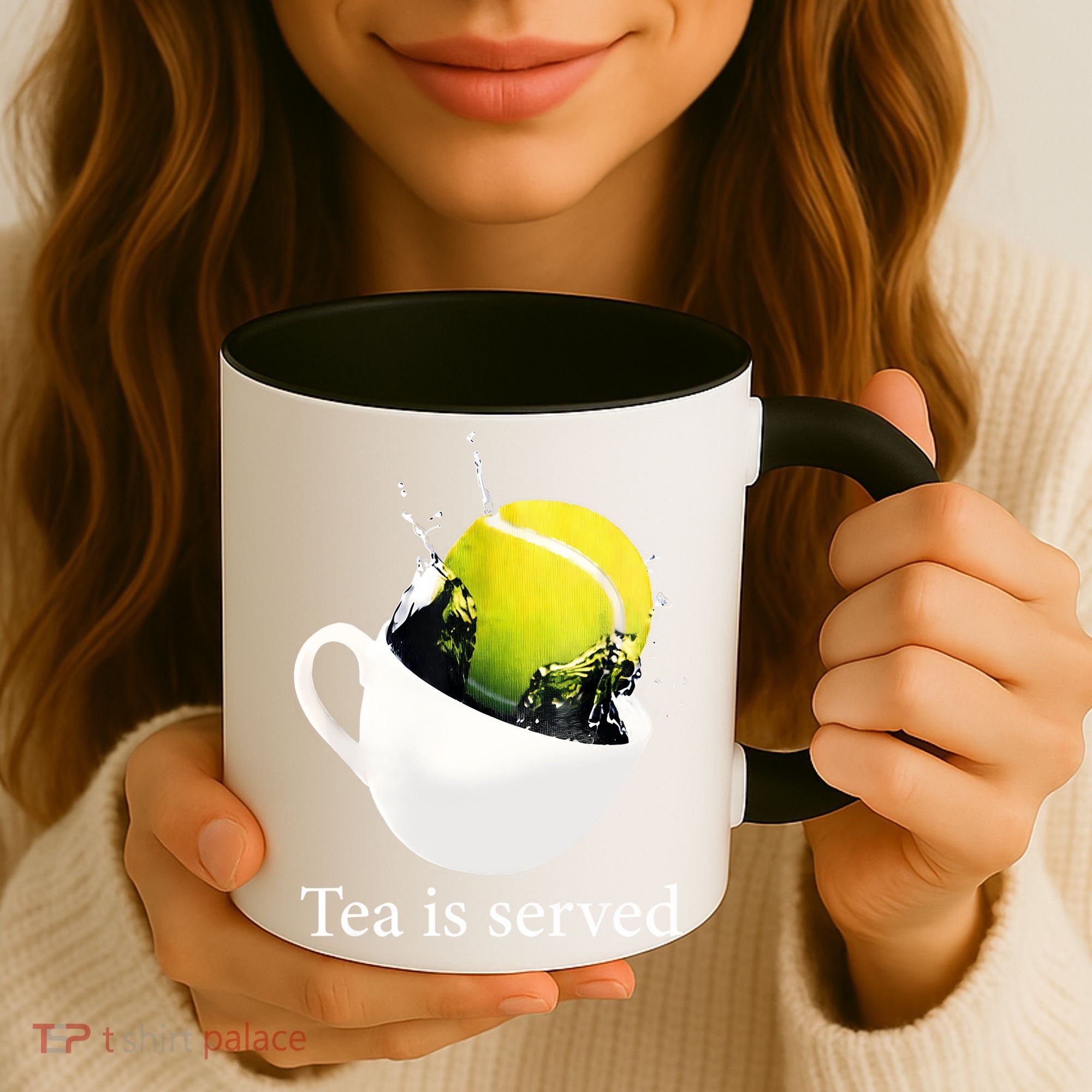 Tennis Tea Is Served Coffee Mug