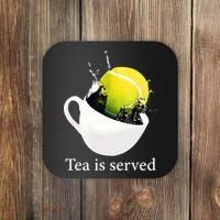 Tennis Tea Is Served Coaster thumb 0