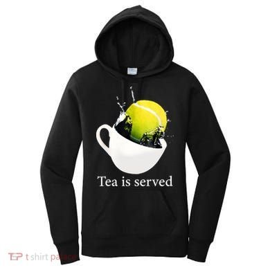 Tennis Tea Is Served Women's Hoodie
