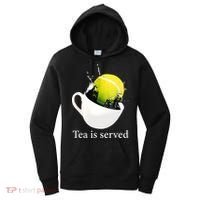 Tennis Tea Is Served Women's Hoodie thumb 0