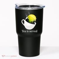 Tennis Tea Is Served Tumbler thumb 0