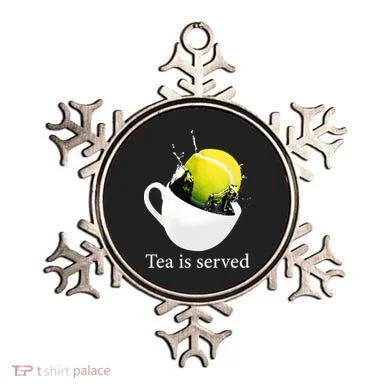 Tennis Tea Is Served Ornament