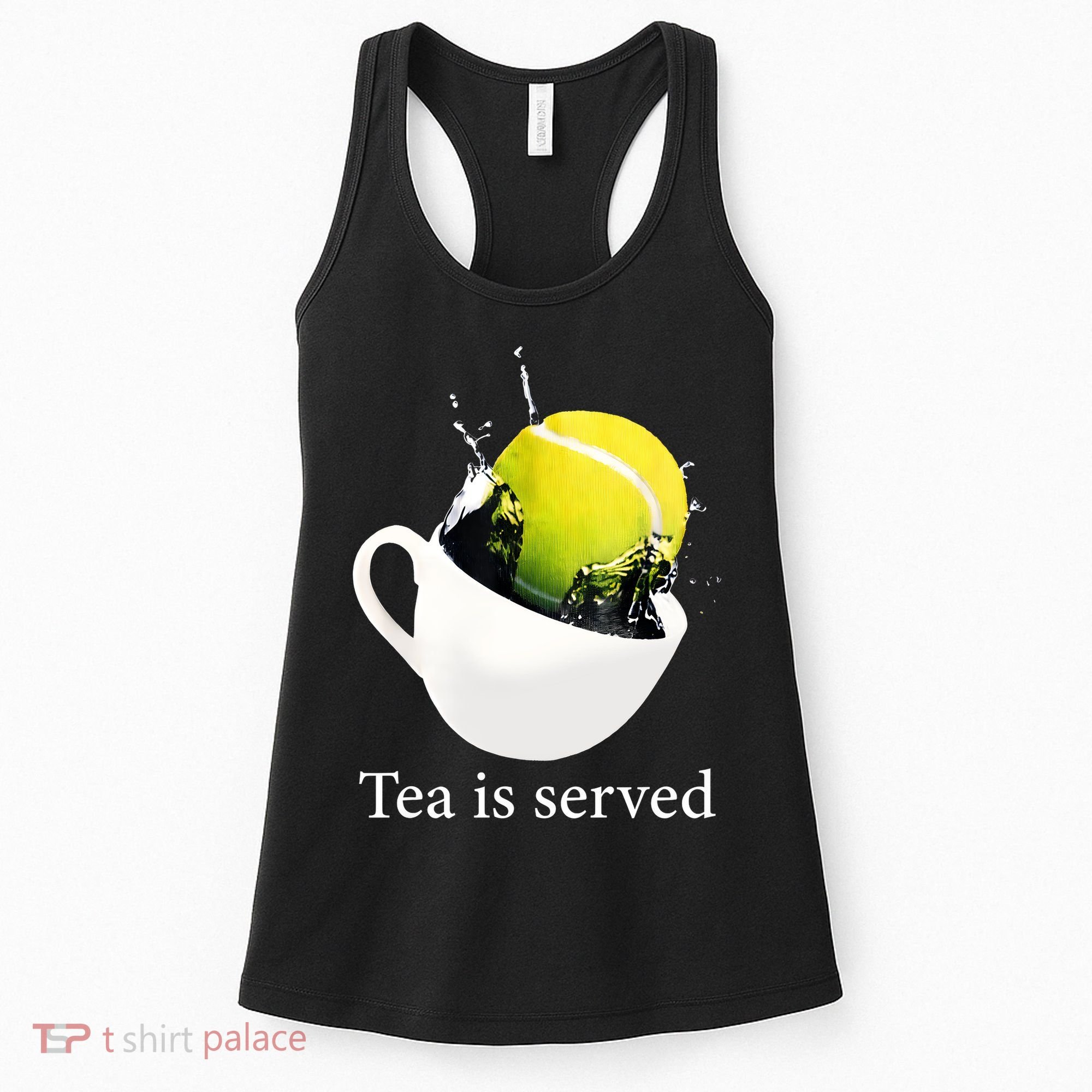 Tennis Tea Is Served Women's Tank Top
