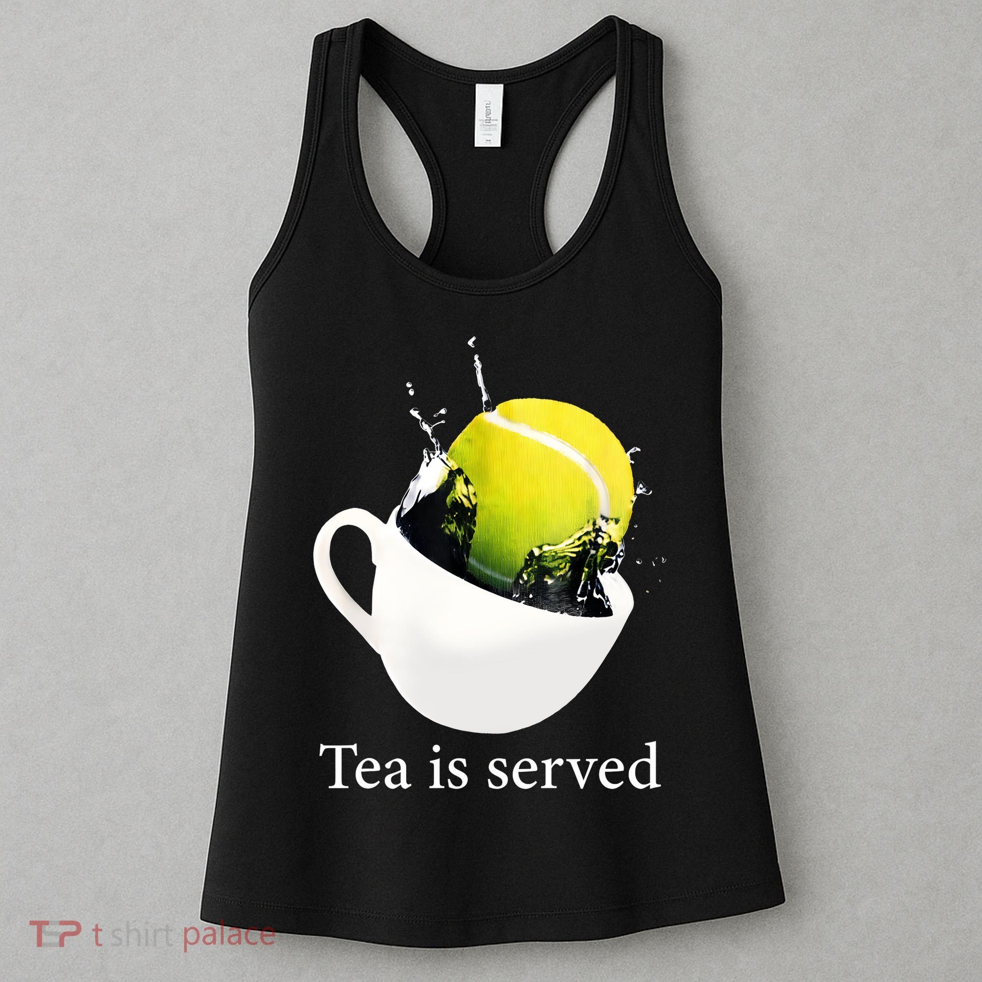 Tennis Tea Is Served Women's Tank Top