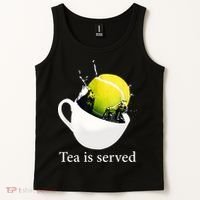 Tennis Tea Is Served Tank Top thumb 2