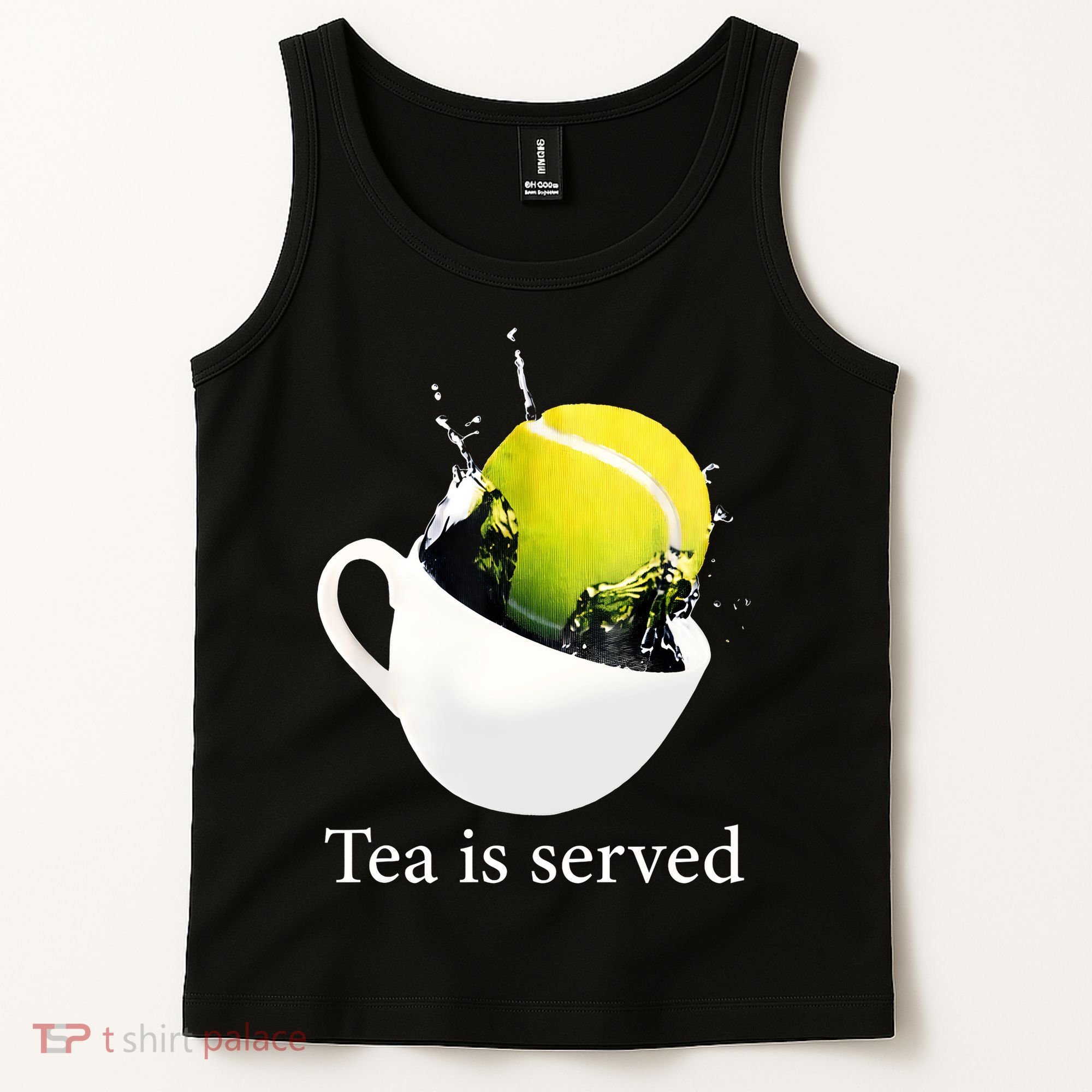 Tennis Tea Is Served Tank Top