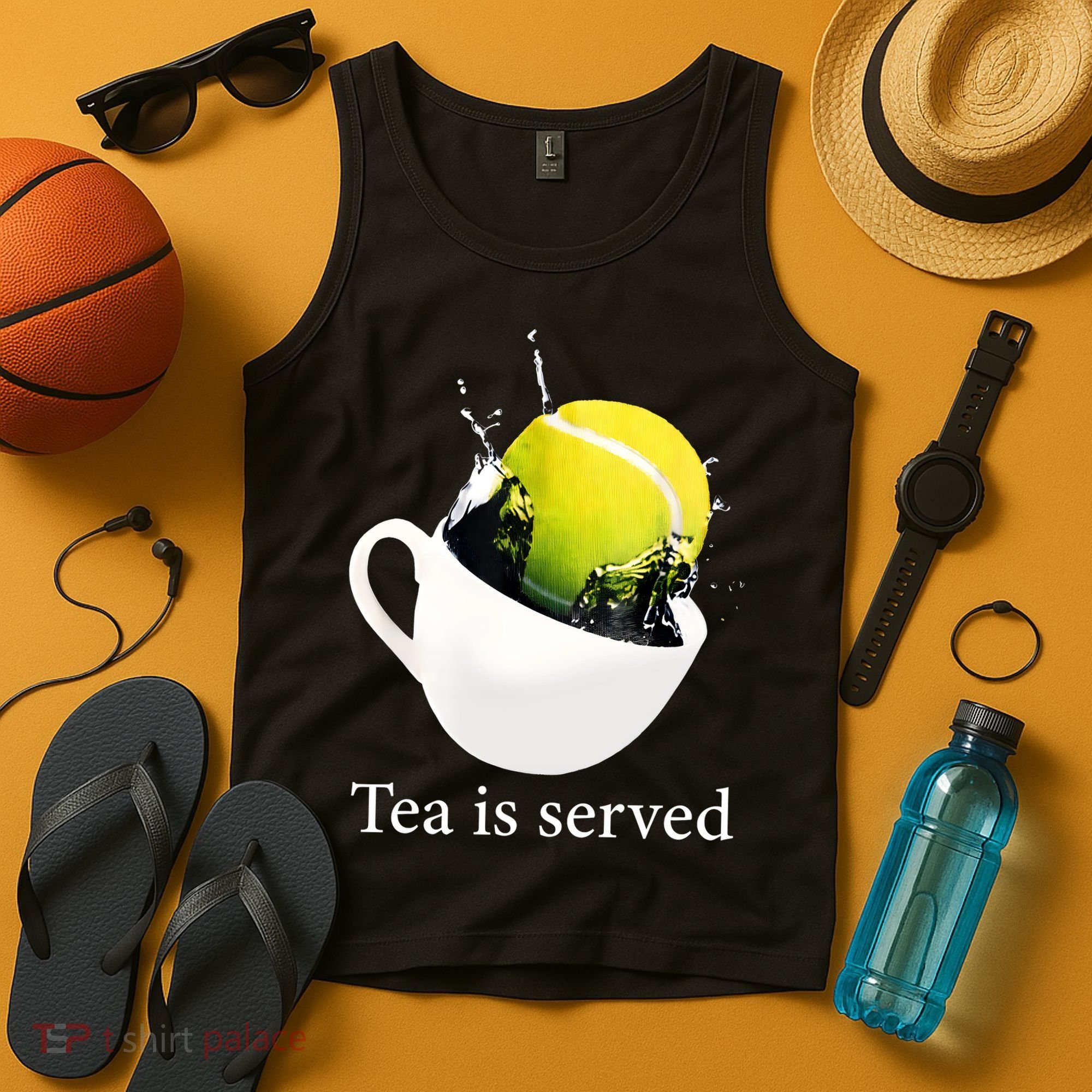 Tennis Tea Is Served Tank Top