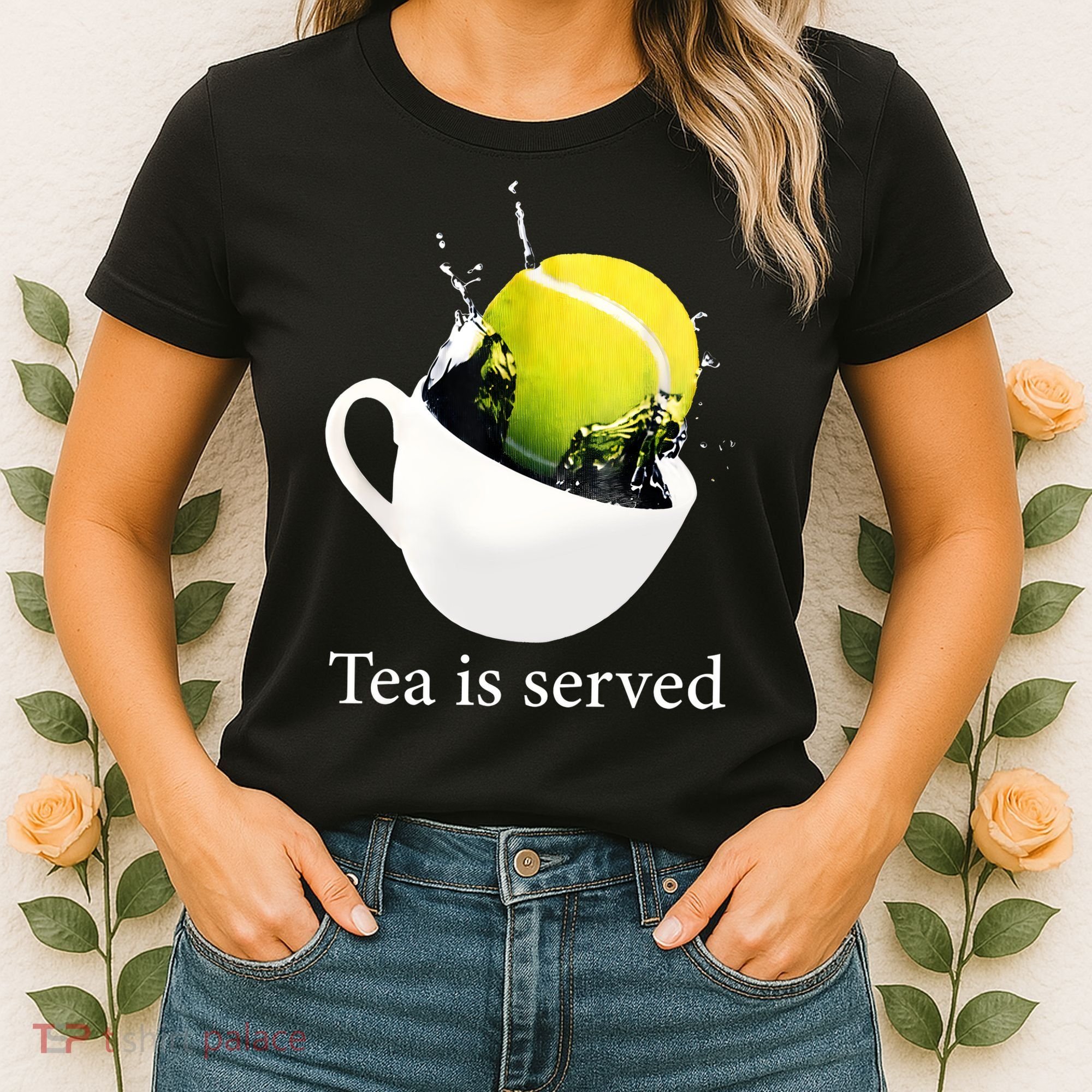Tennis Tea Is Served Women's T-Shirt