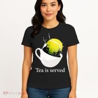 Tennis Tea Is Served Women's T-Shirt thumb 4
