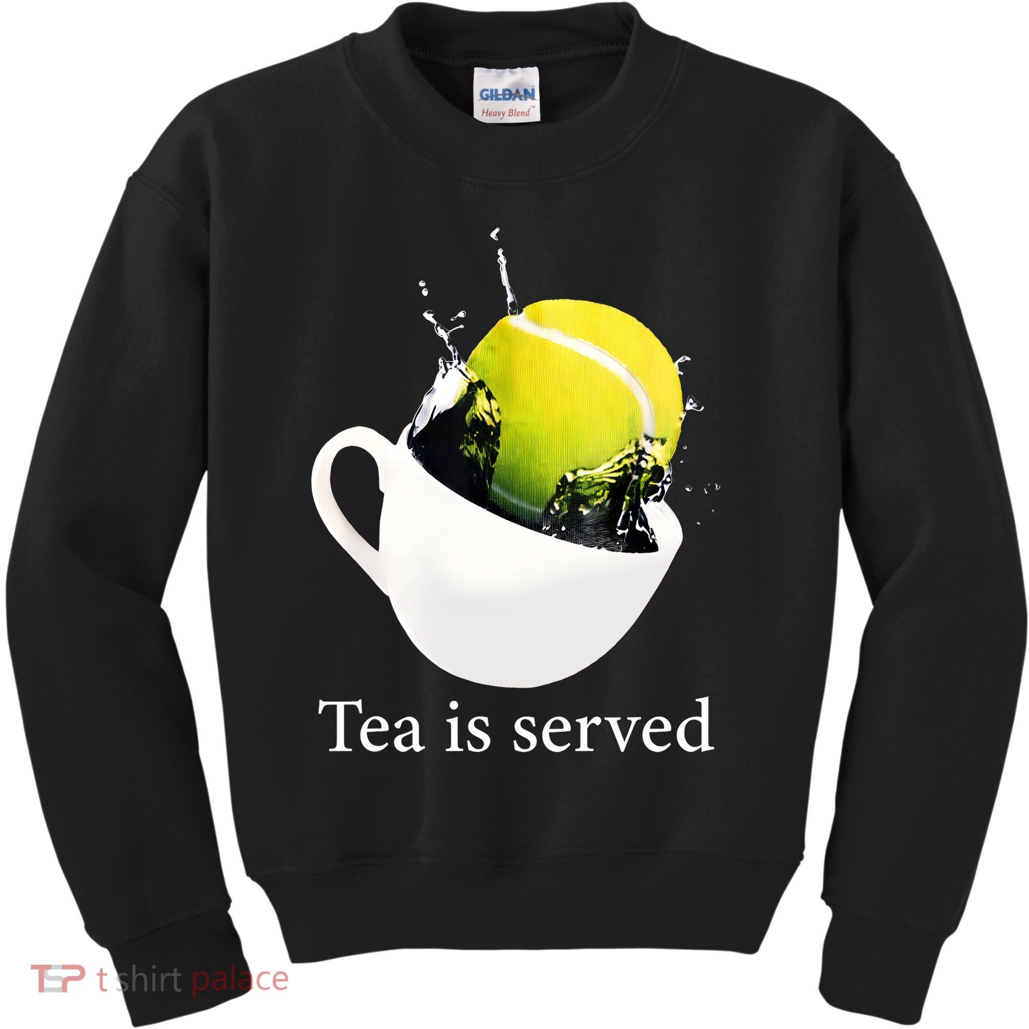 Tennis Tea Is Served Kids Sweatshirt