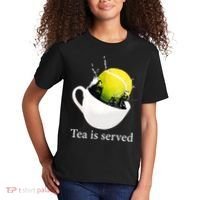 Tennis Tea Is Served Kids T-Shirt thumb 2