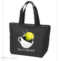 Tennis Tea Is Served Tote Bag thumb 3